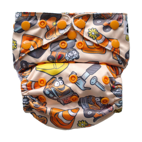 SECOND HAND | Fluffy Ducks Cloth Nappy Ai2 | Pocket